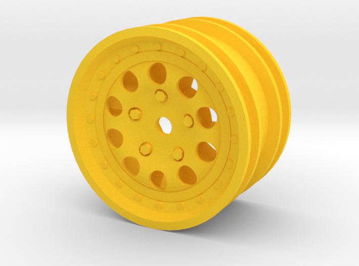 959-rim modified to fit M-Chassis size tires. 3d printed 