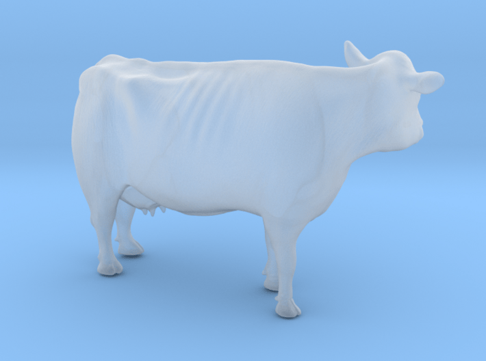 1/64 Dairy Cow Standing Looking Left 3d printed