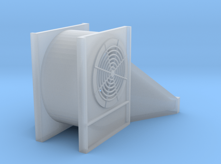 Centrifugal Grain Bin Fan 3d printed