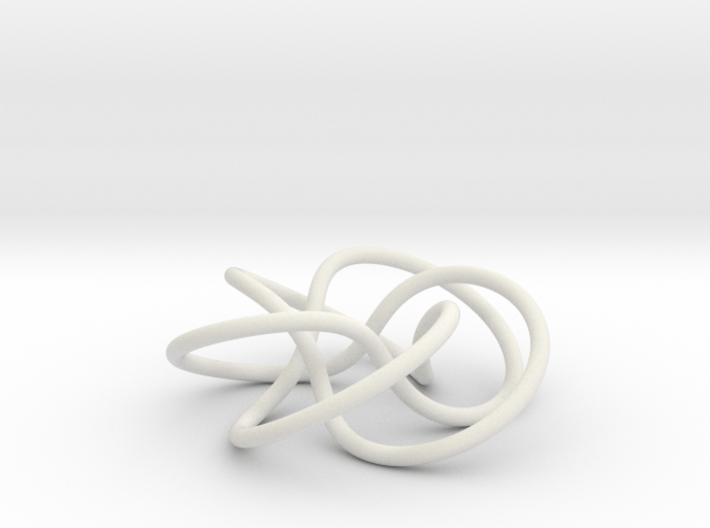 (5,3) Torus Knot 3d printed 