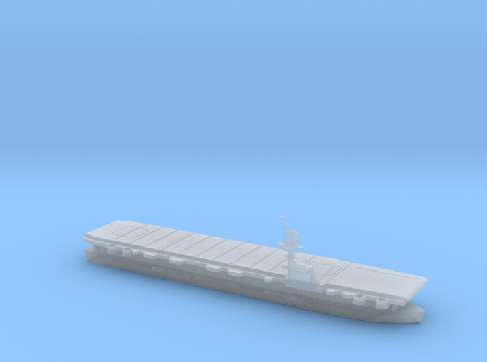 1/600 Scale CVE-90 USS Thetis Bay 3d printed