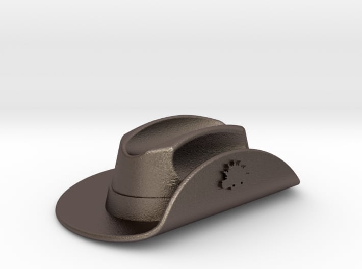 Australian WW1 Slouch Hat Gallipoli Keyring 3d printed 