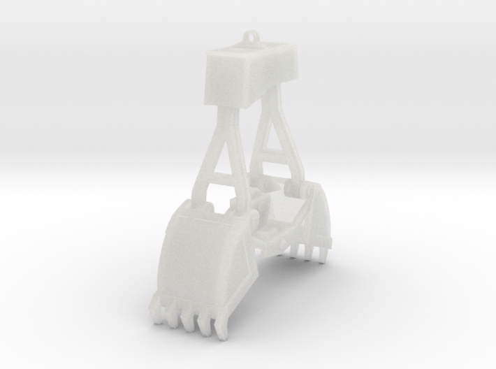 Clamshell Bucket 6' 3d printed