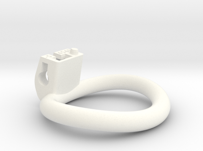 Cherry Keeper Ring - 45x40mm Wide Oval -5°(~42.5mm 3d printed