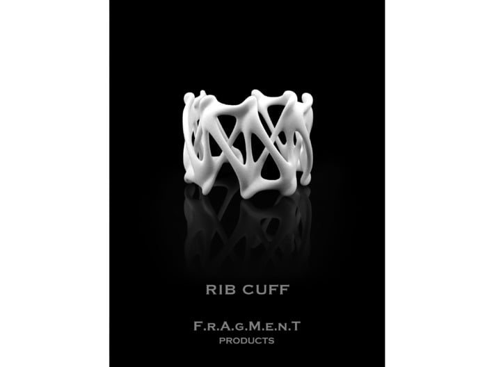 RIB CUFF 3d printed 