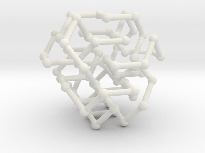 FCC knot no. 2 3d printed
