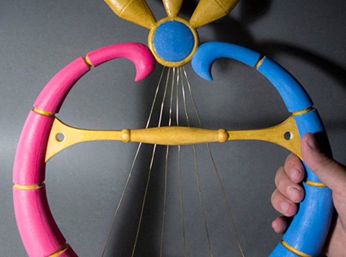 Harp of Ages 3d printed 