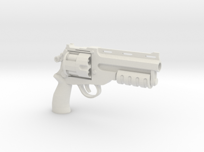 1:6 Scale BFG Revolver - Tactical Version 3d printed