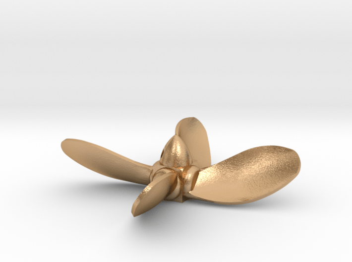 built-up type propeller - clockwise rotation 3d printed