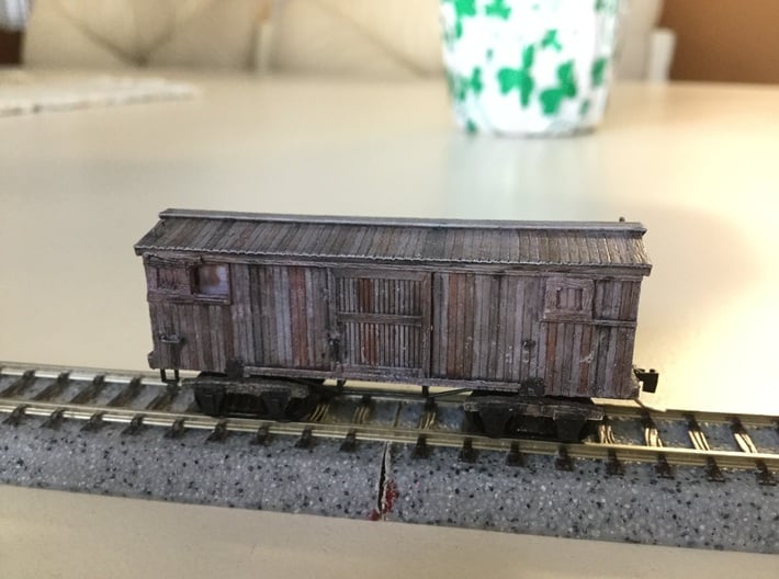 Civil War Era - Standard Peaked Roof (Single) 3d printed 