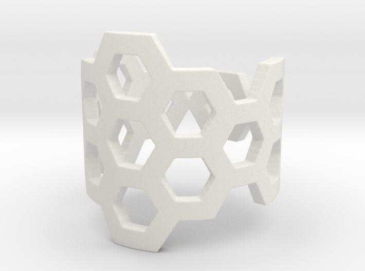 Polyaromatic Hydrocarbon Ring (Size 7) 3d printed