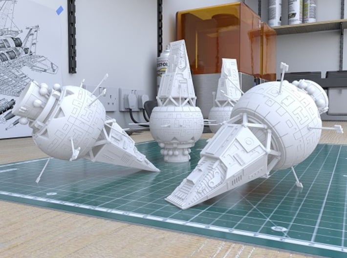 Expanse: Epstein Yacht [150mm] 3d printed 