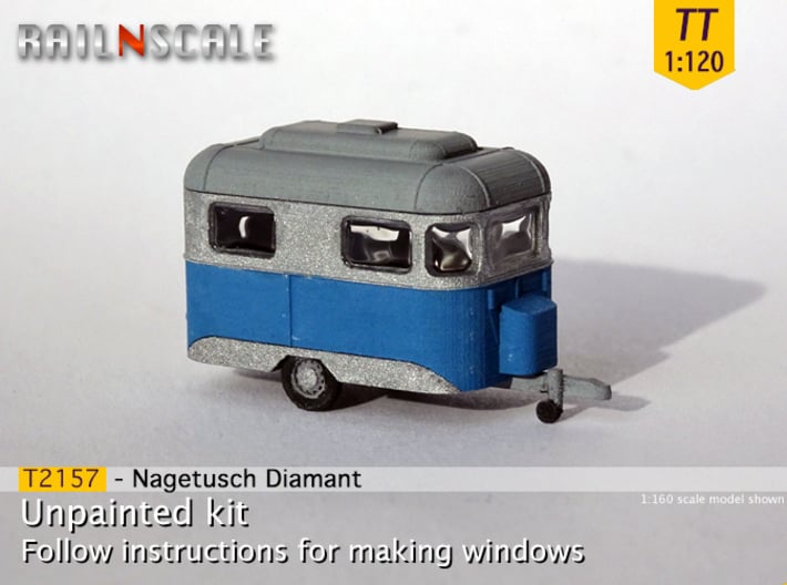 Nagetusch Diamant (TT 1:120) 3d printed