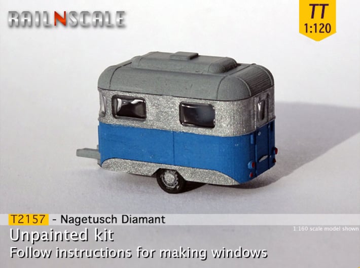 Nagetusch Diamant (TT 1:120) 3d printed 