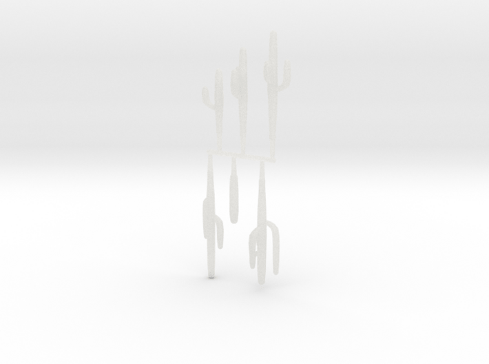 Z Scale Saguaro Collection 02 3d printed 
