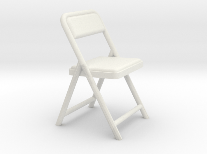 Miniature 1:24 Scale Folding Chair 1 3d printed