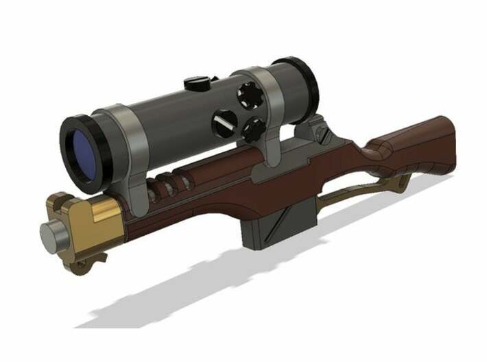 Milner Pattern Surveyor Laser Rifle X 40 3d printed 