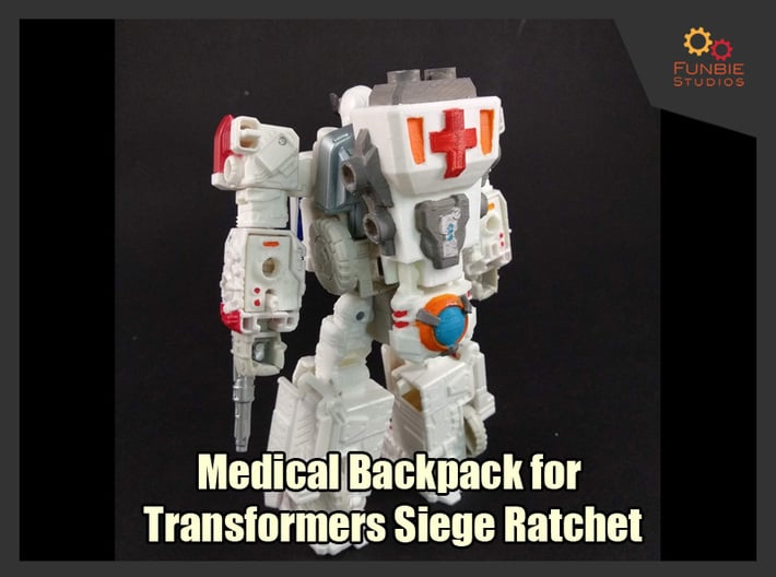 Medical Backpack for Siege Ratchet 3d printed 