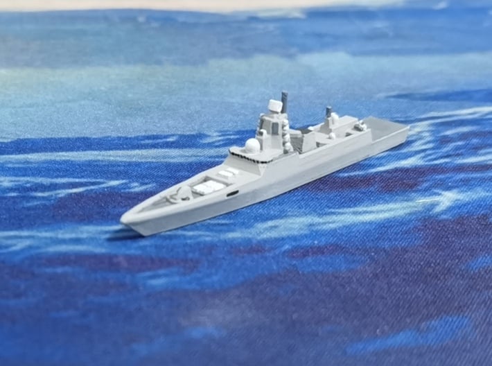 Admiral Gorshkov-class frigate, 1/1800 3d printed Painted Sample