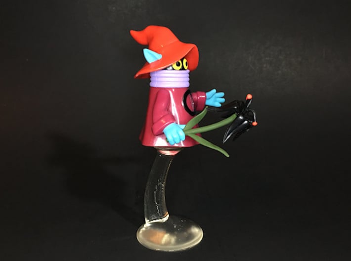 Orko Stand for Super 7 5.5 figure 3d printed This is the same object, just printed on my home printer