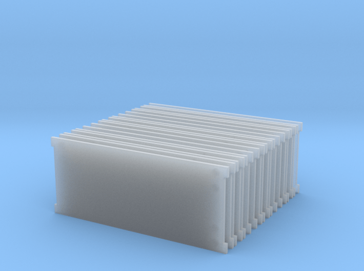 Construction Retaining Walls - Nscale 3d printed 