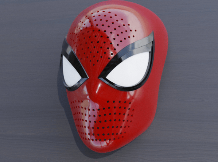 Spiderman ps4 Face Shell (8JXAW6Q5V) by barkovandrey05