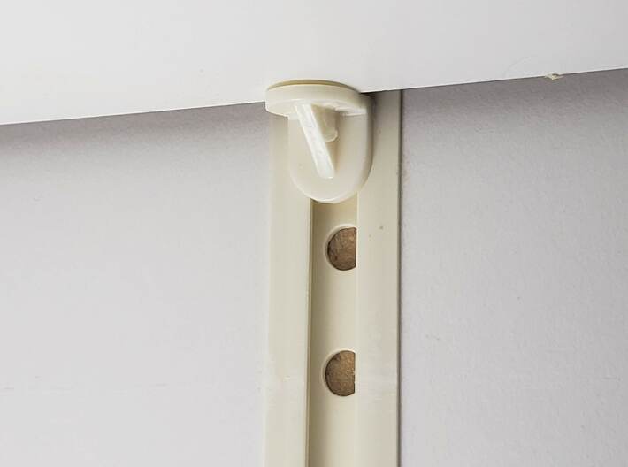 Twist-in Cabinet Replacement Shelf Pins, 4 Pack 3d printed