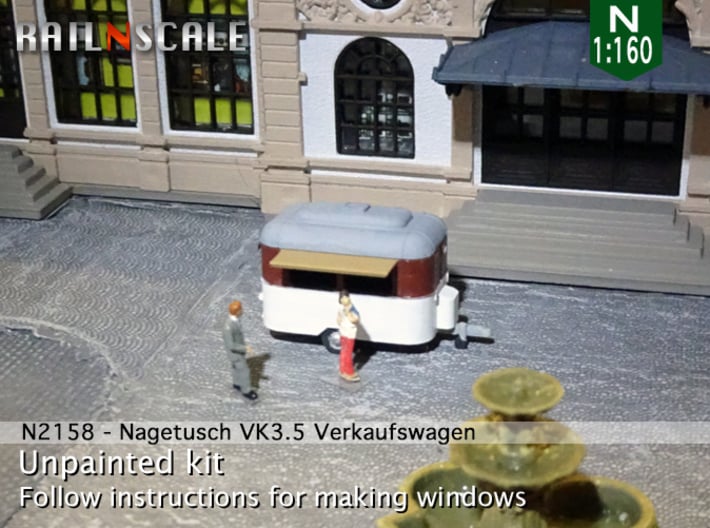 Nagetusch VK3.5 Verkaufswagen - Öffnung rechts N  3d printed 