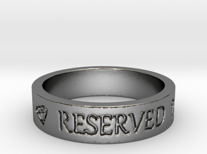 11 Reserved Ring Size 7 3d printed 