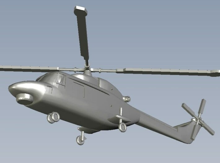 1/200 scale Westland Lynx Mk 95 helicopter x 1 3d printed 