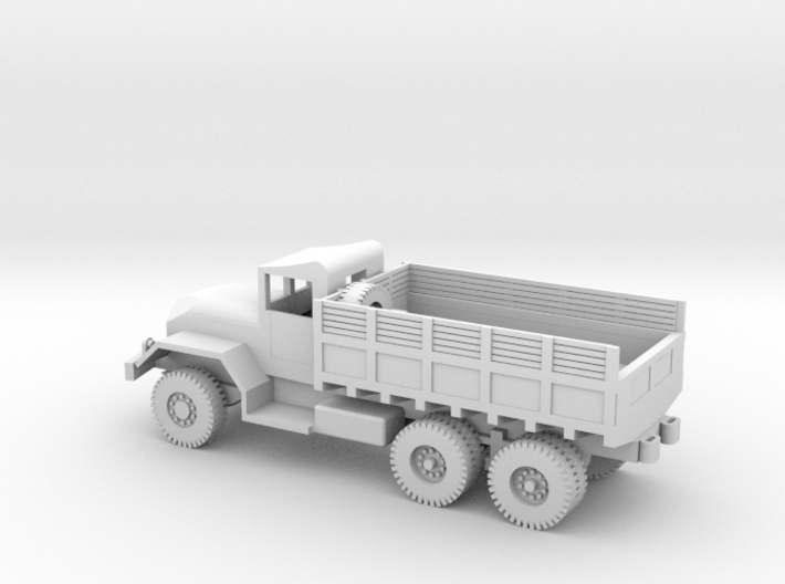 1/144 Scale M54 5 ton 6x6 Truck 3d printed 