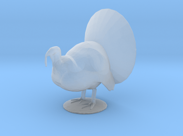 O Scale Tom Turkey 3d printed This is a render not a picture