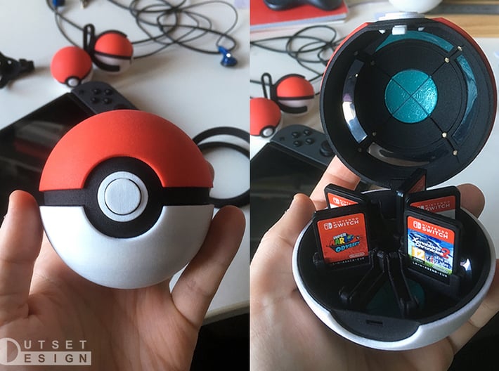 Pokeball - Lower frame - 1:1 scale 3d printed 