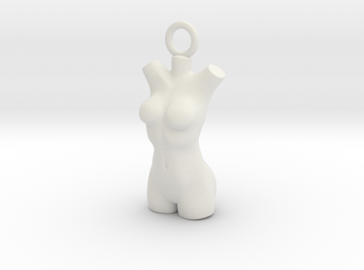 Cosplay Charm - Female Body 3d printed