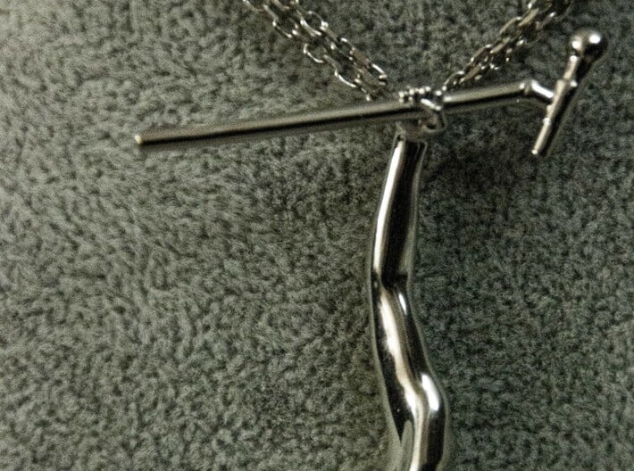 Freddie's arm [pendant] 3d printed