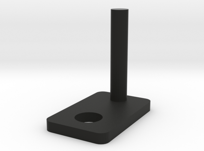 ThunderJet Rear Guide Pin 3d printed Guide pin is made from strong and flexible black plastic.