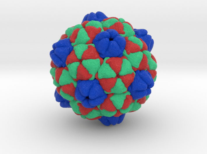 P. furiosus Virus-Like Particle 3d printed