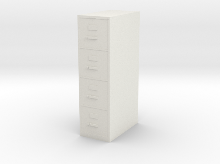 1:24 File Cabinet 3d printed 