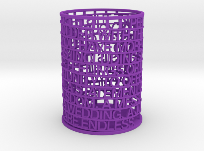 Personalized Pen Holder 3d printed 