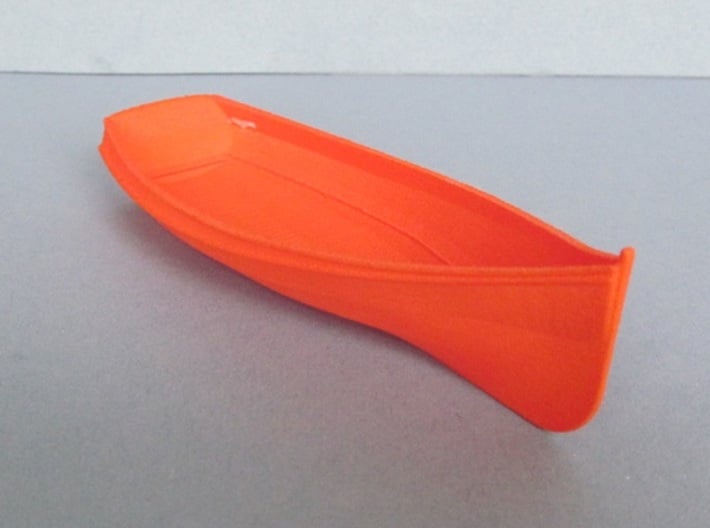 Coble Style Boat Hull 3d printed