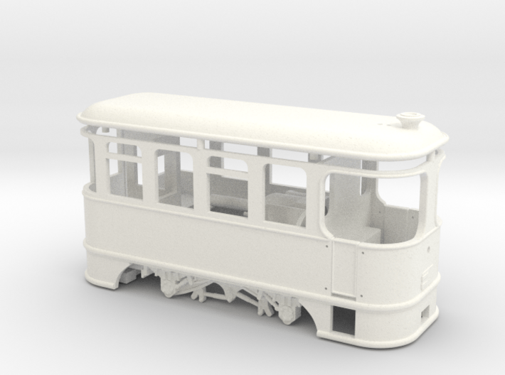 009 KP Steam Tram 3d printed 