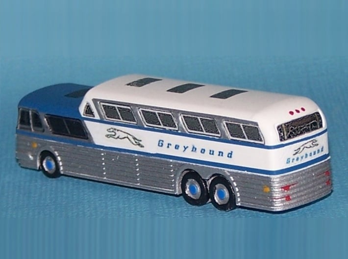 Scenicruiser Bus - Nscale 3d printed Painting and Photo by Bill Simmons