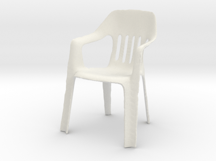 Pizza Chair (To go with your Pizza Table) 3d printed 