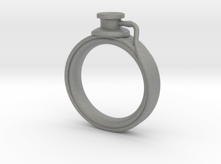 Stethoscope Ring 3d printed