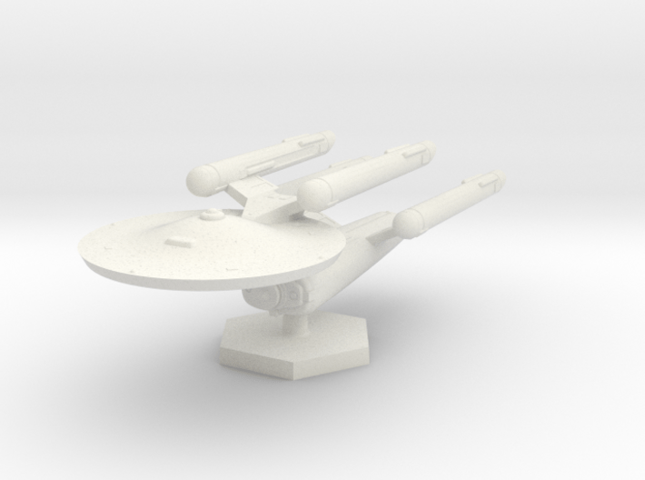 7000 Scale Federation Battleship (BB) WEM 3d printed