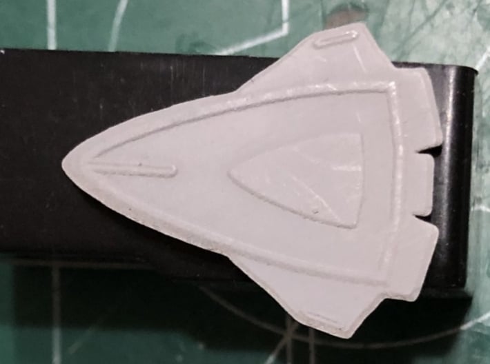 Nova Class Waverider 1/1000 x3 3d printed Smooth FIne Detail Plastic. Painted by Griffworks