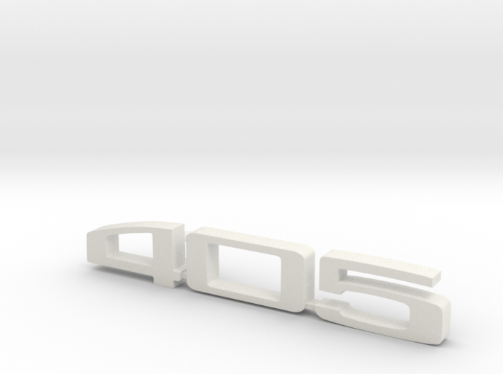 keychain peugeot 405 3d printed 