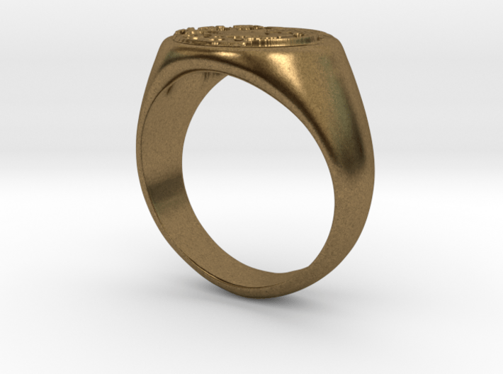 Size 13 Targaryen Ring 3d printed 