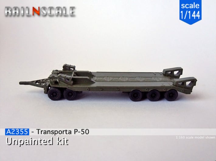 Transporta P-50 (1/144) 3d printed 