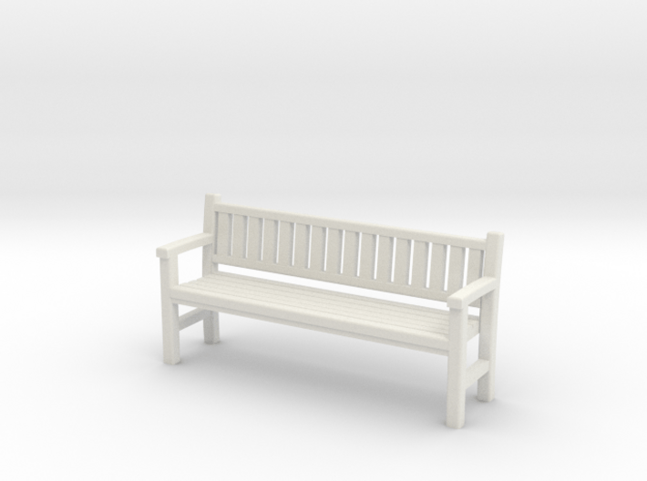 Park Bench - 4mm Scale 3d printed